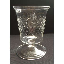 CANDLESTICK IN GLASS