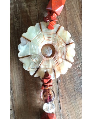 FLOCHE POMPON JADE ROUILLE