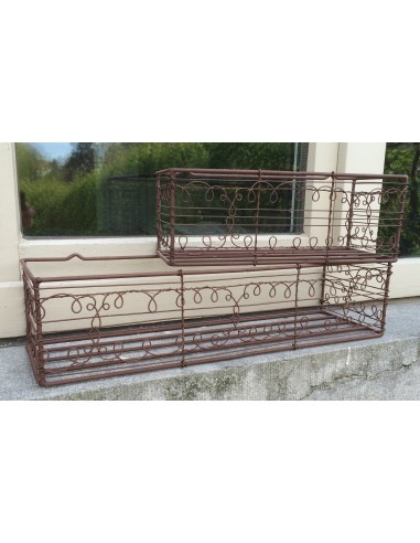 SET DE 2 JARDINIERES CAROLE