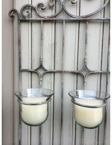 JARDINIÈRES AVEC BOUGIES