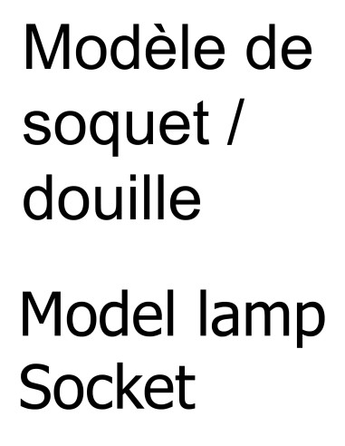 SOQUET - DOUILLE