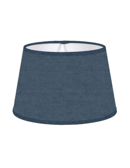 ABAT-JOUR ROND CLASSIQUE  COTONNETTE PETROLE BIAIS ASSORTI ABAT-JOUR ROND CLASSIQUE  COTONNETTE PETROLE BIAIS ASSORTI