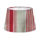 LAMPSHADE ROND LINE CANVAS ROLLED EDGE