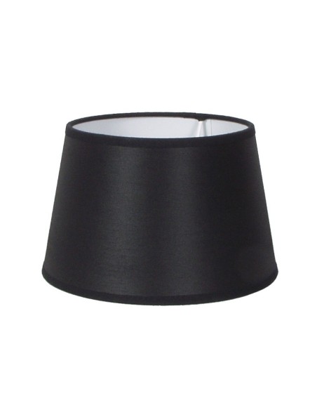 ABAT-JOUR ROND CLASSIQUE CHINTZ NOIR  BIAIS ASSORTI ABAT-JOUR ROND CLASSIQUE CHINTZ NOIR  BIAIS ASSORTI