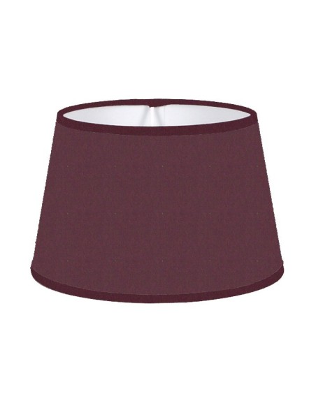 ABAT-JOUR ROND CLASSIQUE CHINTZ PRUNE BIAIS ASSORTI ABAT-JOUR ROND CLASSIQUE CHINTZ PRUNE BIAIS ASSORTI