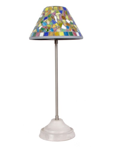 Lamp ocher mosaic