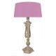 WOODEN LAMP SHADE LILAC COLOR