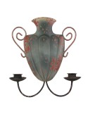 WALL DECORATION WITH CANDLE HOLDER