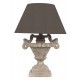 TABLE LAMP IN WOOD SHADE MINERAI COLOR