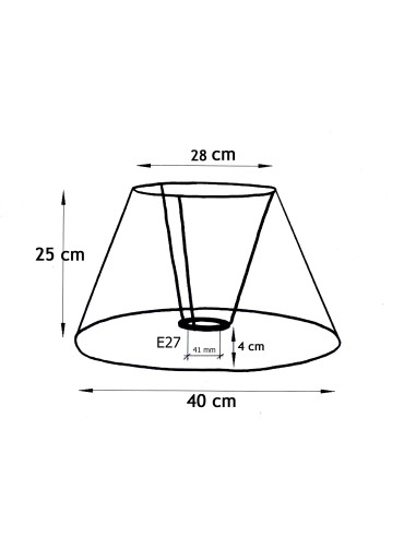 ABAT-JOUR ROND CLASSIQUE