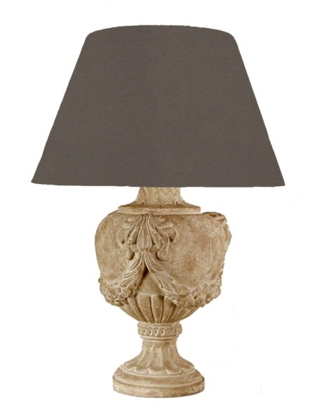 GROSSE LAMPE EN RESINE