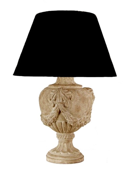 GROSSE LAMPE EN RESINE