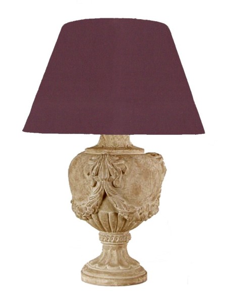 GROSSE LAMPE EN RESINE