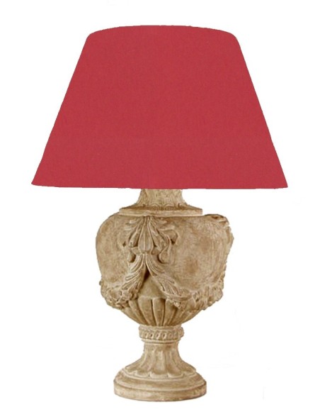 GROSSE LAMPE EN RESINE