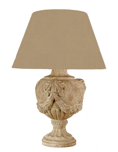 GROSSE LAMPE EN RESINE