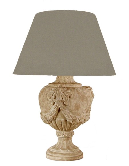 GROSSE LAMPE EN RESINE