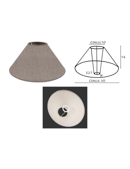 ABAT-JOUR ROND PENTU milèna 30/10/16