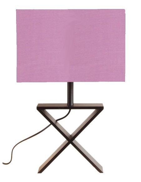 LAMPE DE TABLE  X WENGE