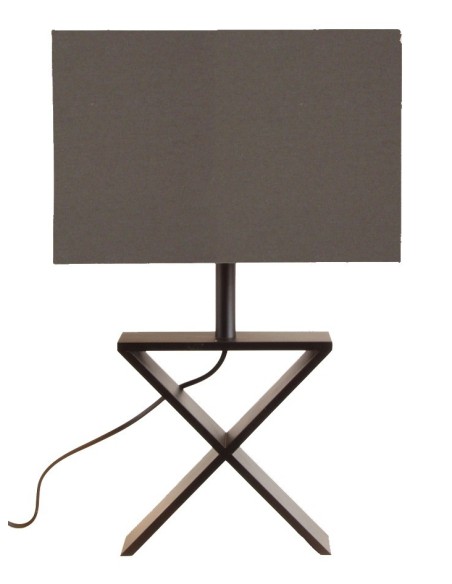 LAMPE DE TABLE  X WENGE