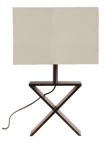 LAMPE DE TABLE  X WENGE