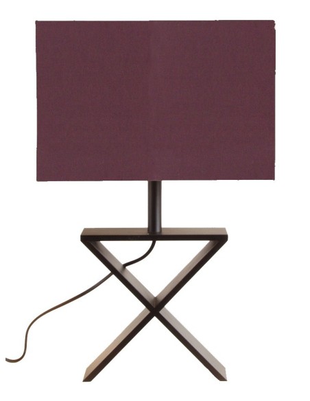 LAMPE DE TABLE  X WENGE