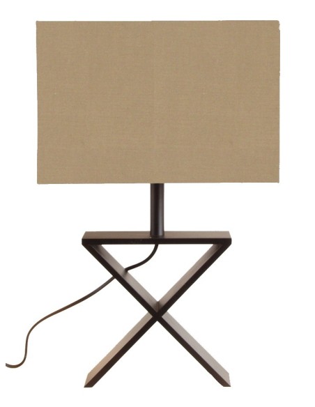 LAMPE DE TABLE  X WENGE