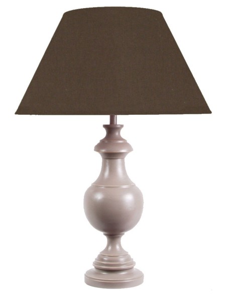 LAMPE DE TABLE EN BOIS