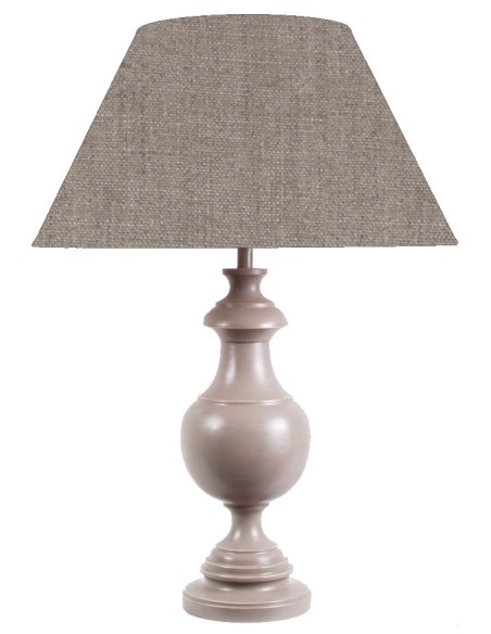 LAMPE DE TABLE EN BOIS