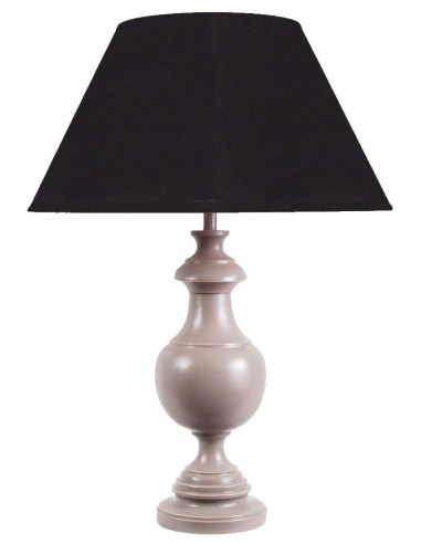 WOODEN TABLE LAMP