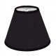 SHADE FOR CHANDELIER COTTON BLACK TRIM MATCHED
