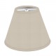 SHADE FOR CHANDELIER COTTON STONE TRIM MATCHED