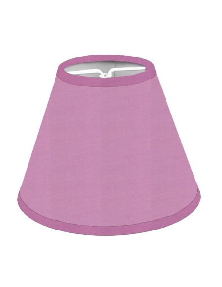 ABAT-JOUR POUR LUSTRE COTONNETTE LILAS BIAIS ASSORTI ABAT-JOUR POUR LUSTRE COTONNETTE LILAS BIAIS ASSORTI
