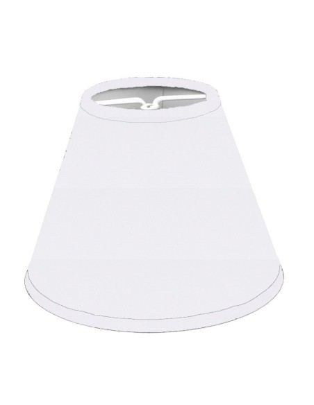ABAT-JOUR POUR LUSTRE  CHINTZ BLANC CASSE BIAIS ASSORTI ABAT-JOUR POUR LUSTRE  CHINTZ BLANC CASSE BIAIS ASSORTI