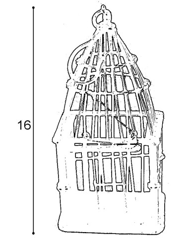 cage mini décorative