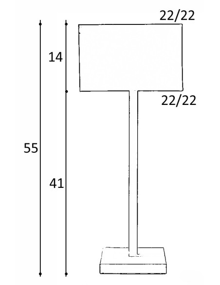 lampe à poser en bois-laubeyne