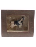 FRAME WITH COCKER