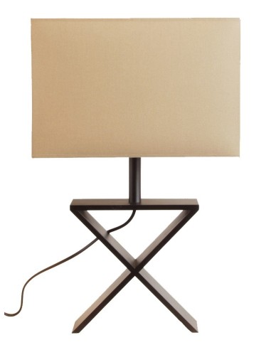 LAMPE DE TABLE  X WENGE