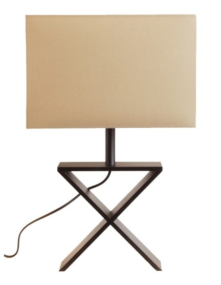 LAMPE DE TABLE  X WENGE