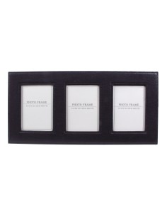 CADRE 3 VUES CUIR