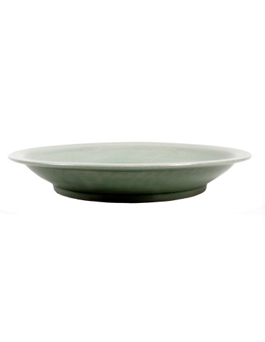 PLATE CELADON 