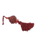 FLOCHE POMPON BURGANDY