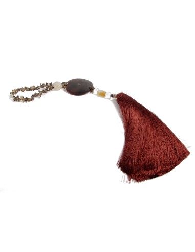 POMPON PM ECAILLE BORDEAUX