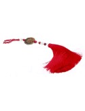 FLOCHE POMPON JADE