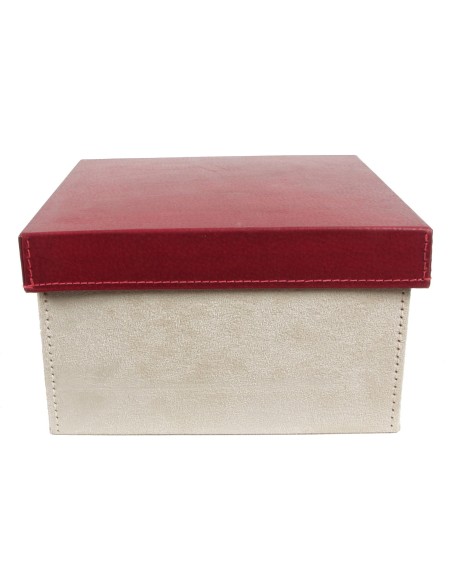 SET DE 3 BOITES ROUGE/SABLE