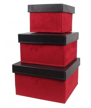 STORAGE BOXES PACK OF 3